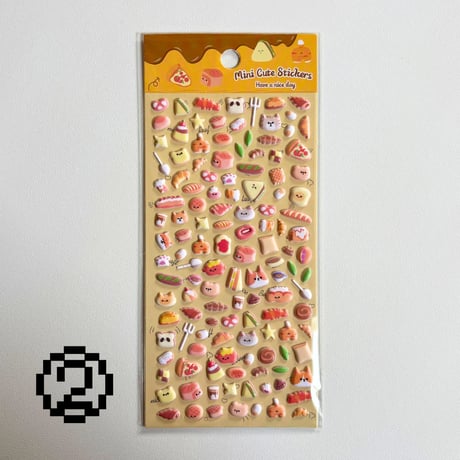 ぷくミニ マシュマロシール③