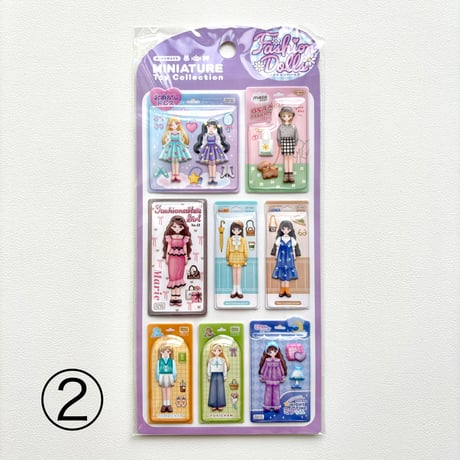 ミニチュアトイ コレクション カプセルシール 【マインドウェイブ】  全6種