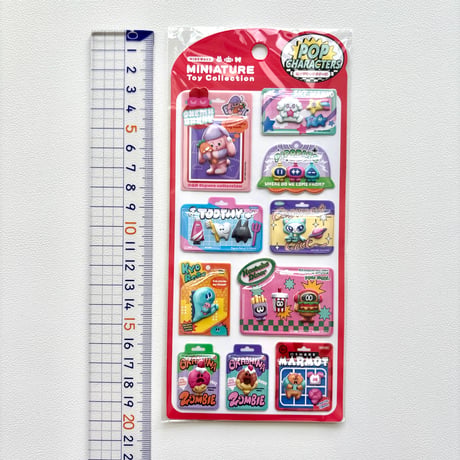 ミニチュアトイ コレクション カプセルシール 【マインドウェイブ】  全6種