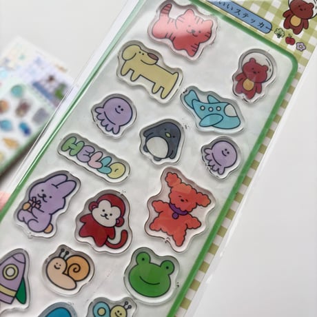 キャンディーシール キラキラ アクリルシール  全8種