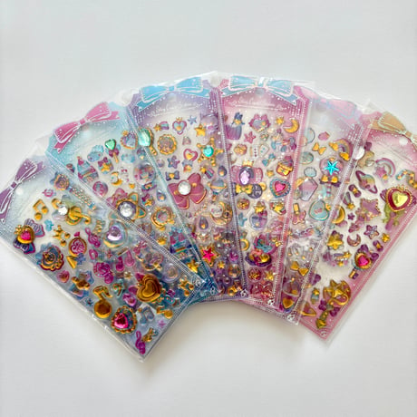 《ランダム販売》マジカルロッド ぷくぷく 立体シール②