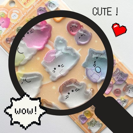 オバケーヌ ポップシール 【中国正規ライセンス品】