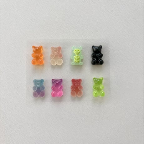グミベアシール byぺたりんこ商店 オリジナル立体シール