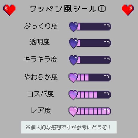 可愛いアニマル系のワッペン風シール①