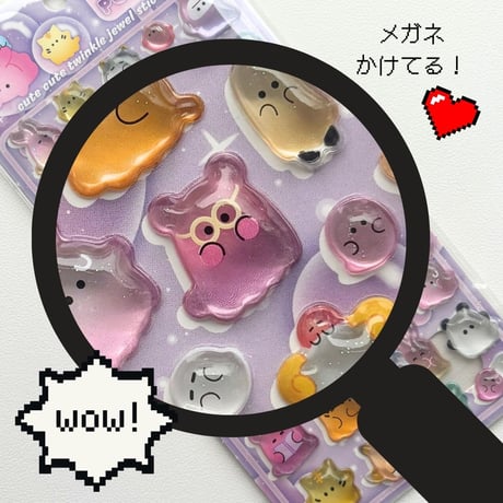 オバケーヌ ポップシール 【中国正規ライセンス品】