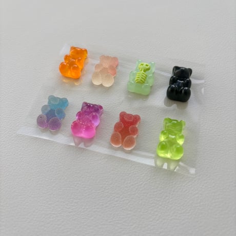 グミベアシール byぺたりんこ商店 オリジナル立体シール