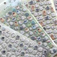 ぷくミニ マシュマロシール② オバケーヌ ふんわりタッチ  【中国正規ライセンス品】