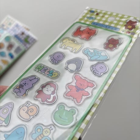 キャンディーシール キラキラ アクリルシール  全8種