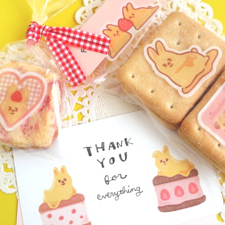 Torolli Butter stickers Butter フレークシール 全3種 【ワールドクラフト】