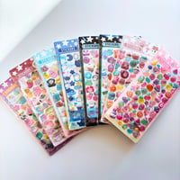 ぷくぷくシール⑨ 3Dsticker