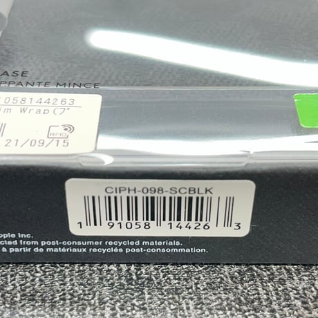 COACH コーチ iPhone 13 Coach Slim Wrap - Signature C Black ZUA20X CIPH-098-SCBLK