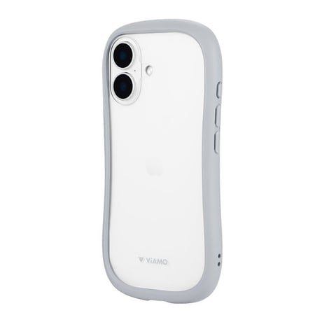 LEPLUS NEXT iPhone16 ケース 耐衝撃 ViAMO freely アイフォン16 カバー ハイブリッド 耐傷 背面クリア グレー ピンク ブルー ミント 持ちやすい ビアモ