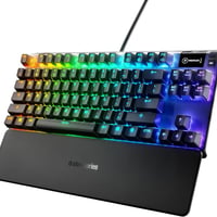 SteelSeries ゲーミングキーボード テンキーレス 赤軸 有線 英語配列 Apex 7 TKL US Red Switch 64646