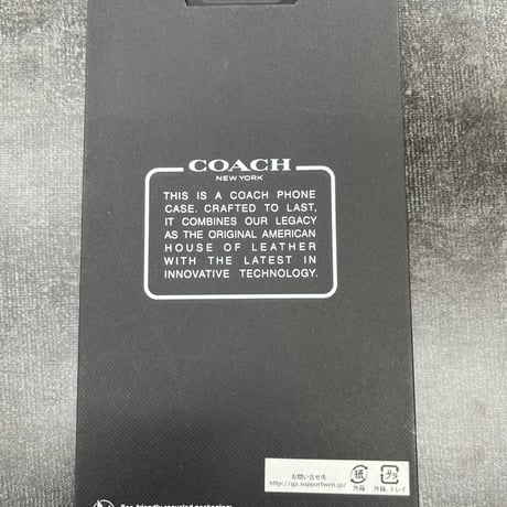 COACH コーチ iPhone 13 mini Coach Folio Case - Signature C Khaki  ZUA218 CIPH-100-SCKHK