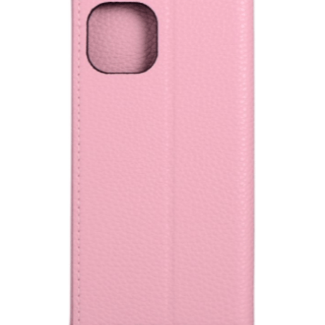 iPhone13 ケース 手帳型 薄型 FOLINO ライトピンク PUレザー くすみカラー カード収納  マグネット 耐衝撃 TPU レンズ保護 ストラップホール付 LP-IM21FLNLPK