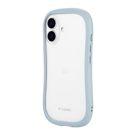 LEPLUS NEXT iPhone16 ケース 耐衝撃 ViAMO freely アイフォン16 カバー ハイブリッド 耐傷 背面クリア グレー ピンク ブルー ミント 持ちやすい ビアモ