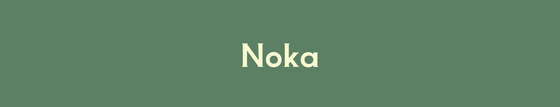 週末菓子店｜Noka（ノカ）