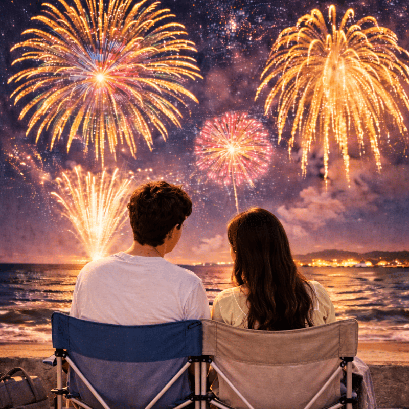 4/4開催【メイン会場】2FテラスVIPペアシート（2名） | JAPAN FIREWORKS