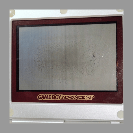 任天堂 GBA ゲームボーイアドバンスSP本体 ファミコンカラー 箱 説明書 アダプター 付き