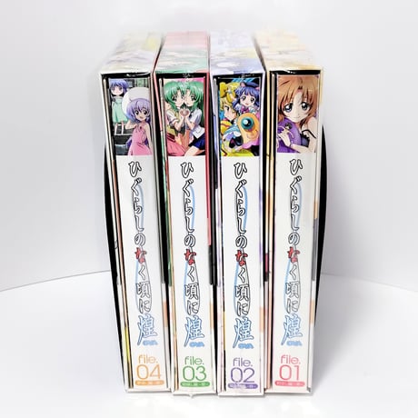 OVA「ひぐらしのなく頃に煌」Blu-ray 完全限定版 全4巻セット 2.3未開封品 竜騎士07