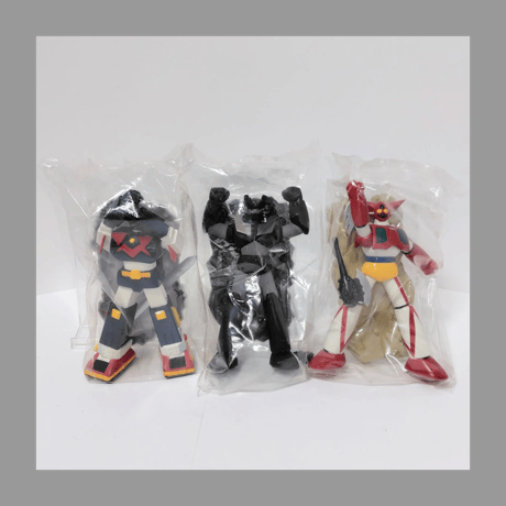 バンプレスト リアルロボシリーズ 東映アニメーション編 マジンガーZ ブラックタイプ  ボルテスV フルカラータイプ ゲッターロボ ゲッター1 フルカラータイプ