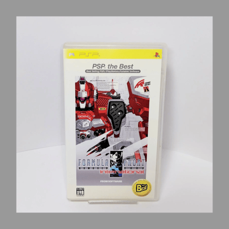 PSP アーマード・コア フォーミュラフロント インターナショナル PSP the Best フロム・ソフトウェア プレイステーションポータブル 箱 説明書 付き