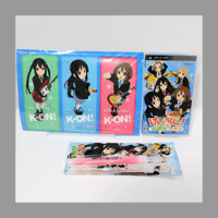 SEGA PSP けいおん!放課後ライブ!! 特典付き ペンライト ステッカー プレイステーションポータブル 未開封品 平沢唯 秋山澪 田井中律 琴吹紬 中野梓
