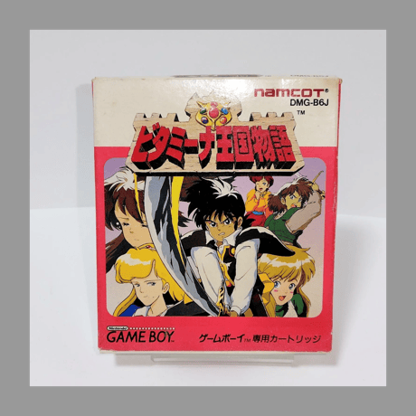 ナムコ GB ビタミーナ王国物語 ゲームボーイ 箱 説明書 付き
