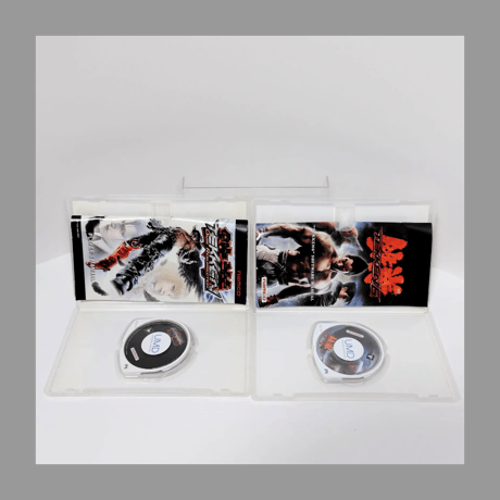 PSP  鉄拳 ダーク リザレクション PSP the Best 鉄拳6 PSP the Best[バンダイナムコゲームス] プレイステーションポータブル 箱 説明書 付き