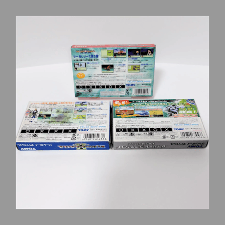 TOMMY（トミー） GBA ゲームボーイアドバンス ゾイドシリーズ セット ZOIDS SAGA FUZORS ゾイド サーガII サイバードライブゾイド ～機獣の戦士ヒュウ～ セット