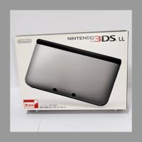 Nintendo 任天堂 ニンテンドー3DS LL シルバーXブラック 箱 説明書付き