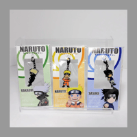 ムービック ナルト NARUTO-ナルト- ファスナーアクセサリー セット うずまきナルト うちはサスケ はたけカカシ