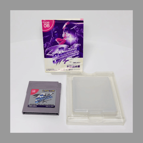 カプコン GB バイオニックコマンドー ゲームボーイ 箱 説明書 付き