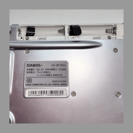 CASIO Ex-word 電子辞書 DATAPLUS 4 XD-SF7500 スペイン語モデル タッチペン付属