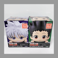 フリュー HUNTER×HUNTER ひっかけフィギュア 3 キルア=ゾルディック タキシード ゴン=フリークス セット