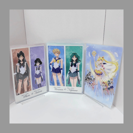ムービック 「劇場版 美少女戦士セーラームーン Eternal 後編」 劇場グッズ A4クリアファイル3枚セット