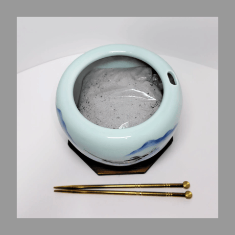 北川美宣窯 有田焼 小火鉢 花器 香炉 インテリア 工芸品