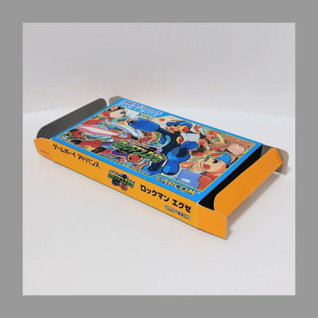 CAPCOM（カプコン）GBA バトルネットワーク ロックマン エグゼ ゲームボーイアドバンス 箱 説明書 付き