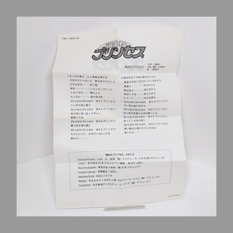 イマジニア ファミコン ディスクシステム 消えたプリンセス 箱 説明書 カセットテープ 付き 帯付属