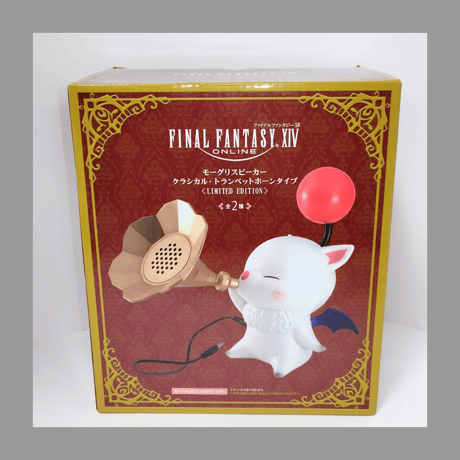 TAITO（タイトー） ファイナルファンタジーXIV スピーカー　モーグリ(レッド) モーグリスピーカー クラシカル・トランペットホーンタイプ -LIMITED EDITION- 限定色