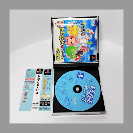 コーエー PS もんすたあ☆レース プレイステーション 特典　シール付き