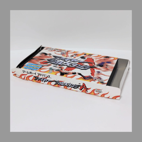 スパイク ファイヤープロレスリングA 箱 説明書 カード 付き GBA ゲームボーイアドバンス