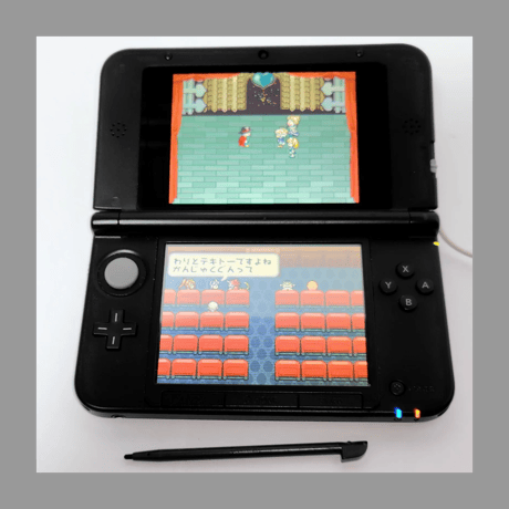 Nintendo 任天堂 ニンテンドー3DS LL シルバーXブラック 箱 説明書付き