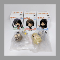 BANPRESTO（バンプレスト） ちびきゅんキャラ けいおん!! vol.1 平沢唯 秋山澪 田井中律 琴吹紬 全種 プラス 中野梓 フィギュア