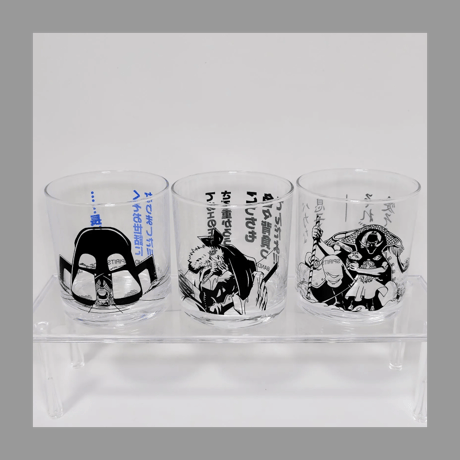 BANDAI SPIRITS 一番くじ ワンピース バトルメモリーズ  F賞 名言グラス 全種セット