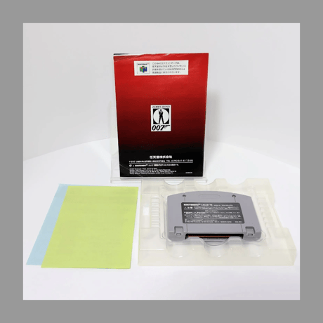任天堂 N64 ゴールデンアイ007 ニンテンドー64 箱 説明書 付き
