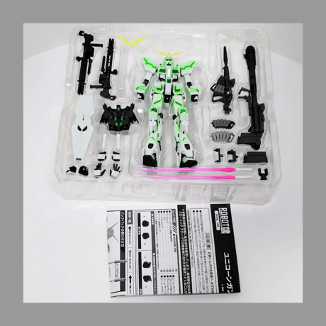 BANDAI ROBOT魂 -ロボット魂-〈SIDE MS〉 機動戦士ガンダムUC ユニコーンガンダム(覚醒仕様)＆GLOWING STAGEセット 魂ウェブ限定