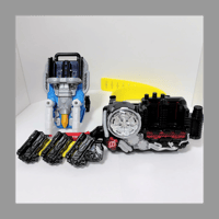 BANDAI（バンダイ） 仮面ライダービルド 双撃装填 DXツインブレイカー フルボトルホルダー 仮面ライダービルド 変身ベルト DXビルドドライバー セット