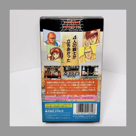 ジャレコ SFC デッド・ダンス DEAD DANCE スーパーファミコン 箱 説明書 付き