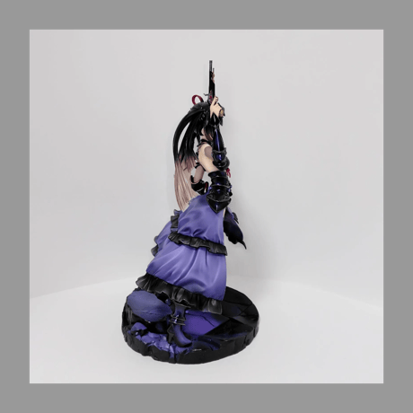 Spiritale(スピリテイル） タイトー デート・ア・バレット 1/7 スケール 時崎狂三～ガンナーver.～ フィギュア 特典パーツフェイス 開眼にっこり顔パーツ